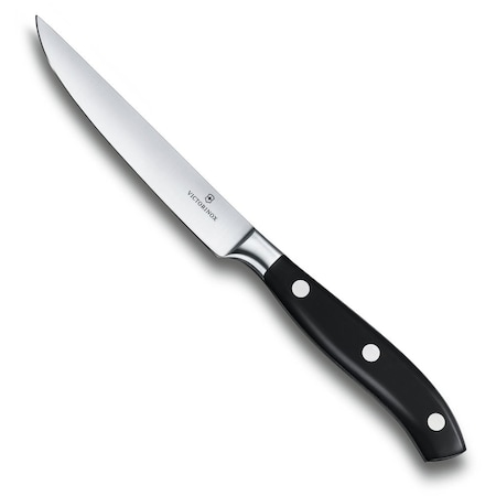 Swiss Army Brands 2024 Victorinox Kitchen Grande Maitre, 4.5In Steak, Pom Handles, Forged Steel VIC-7.7203.12G